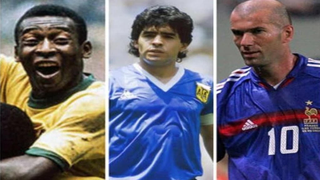 Pelé, Maradona, Zidane El once de leyenda del Mundial