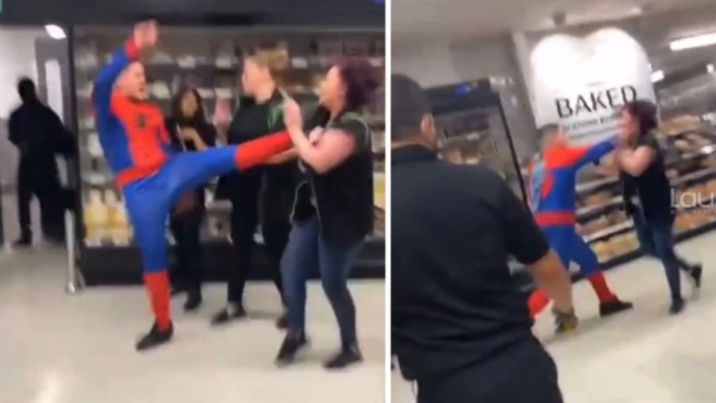 Spider-Man tiktoker insulta y golpea personas pa' ganar likes - Pásala