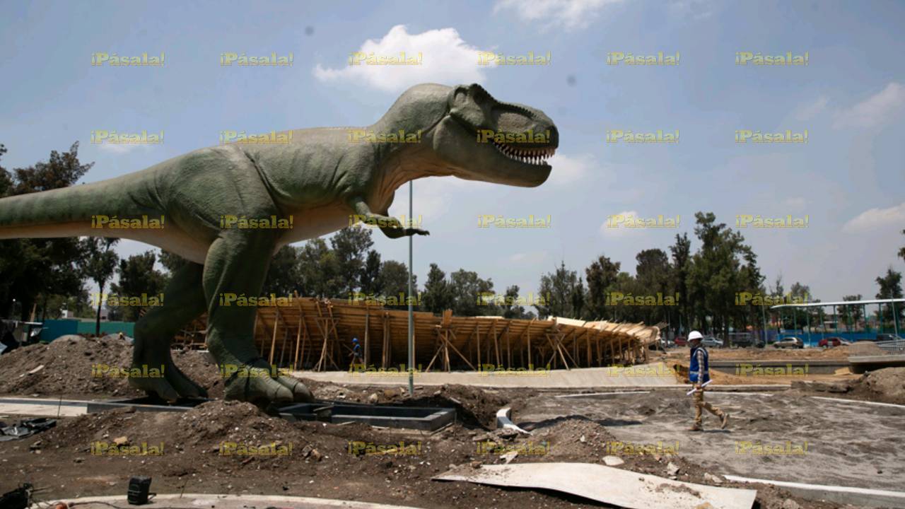 Nace 'Iztapasauria', dinosaurios gigantescos en el corazón de Santa Cruz  Meyehualco - Pásala